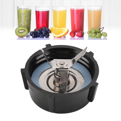 Jeu de rechange pour blender : Couteau croisé en acier inoxydable, base et joint d'étanchéité, compatible avec les extracteurs de jus (1/5)