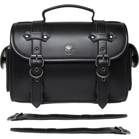 Sacoches de selle de moto, sac de rangement pour moto, sac de rangement punk vélo, moto, sac étanche à l'eau, sac modifié, sac latéral, sac de selle de vélo, sac de moto (1/5)
