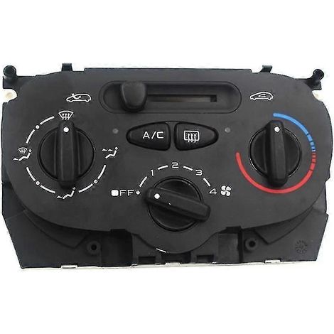 Ensemble de commandes de chauffage et de climatisation pour 206 207 307 C2 9624675377 X666633h (1/5)