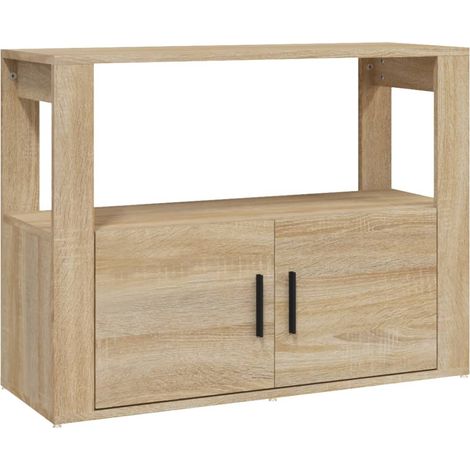 Maison Exclusive - Aparador madera contrachapada color roble Sono