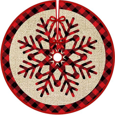 Tapis de sapin de Noël, décorations de Noël, tapis de sapin imprimé, décoration de sapin de Noël pour la maisonc24070173 (1/5)