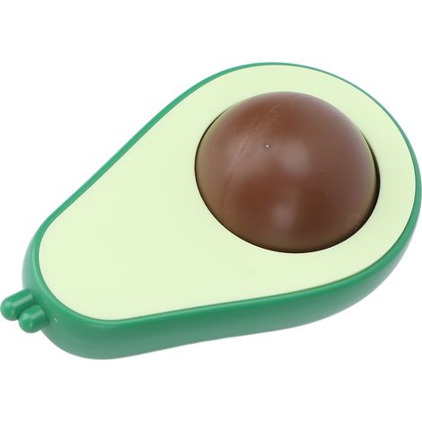 Balle de massage manuelle en forme de fruit, verte, pour la relaxation musculaire des jambes, des bras, du dos et des épaules. (1/5)