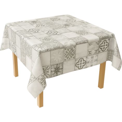 Rotolo tovaglia decorativa in PVC – modello mosaico vintage Materiale: PVC con supporto tessile (45 g/m²)  Dimensioni rotolo: 1,37 × 20 m Breckner Germany (1/5)