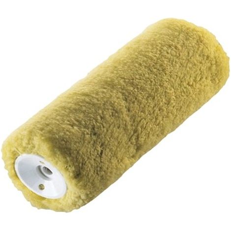 Metaltop – Manchon pour rouleau poils longs 180 mm – Pour surfaces irrégulières béton et ciment – Excellent pouvoir couvrant – Montage à clip