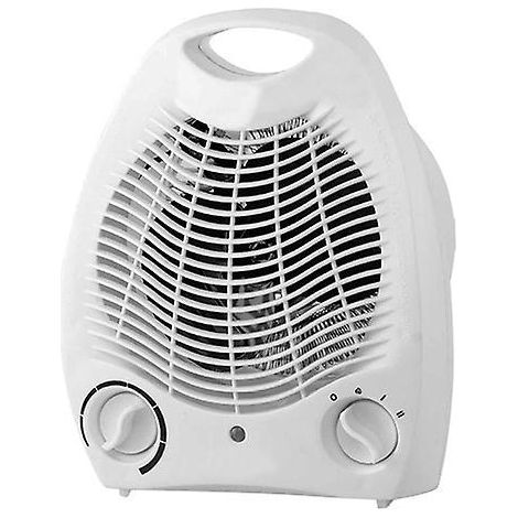 radiateur Soufflant 2000 W Blanc
