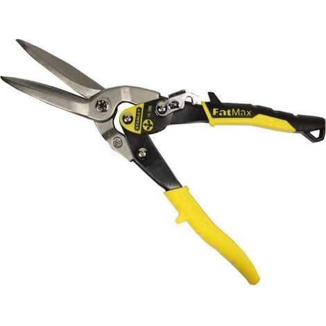 14-566 Aviation Shears, Forged Chrome Steel Double Pivot Action Mesh Shears Serrated Tin Shears (1/3)