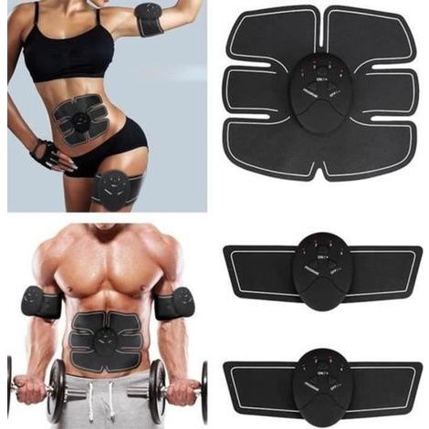 Appareil Abdominal, Smart Ceinture Abdominal Massage Musculaire Bras Multiple Endroit Fitness ou Cuisses Entraînement Tonifier pour (1/4)