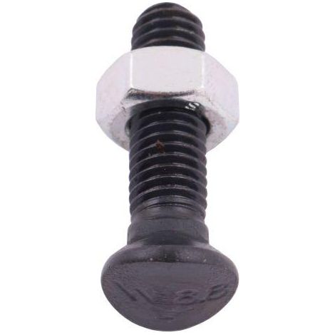 Satz halbrunder Bolzen M8x33 mm Klasse 8.8 Waryński (verkauft in 25er-Sets) (1/4)