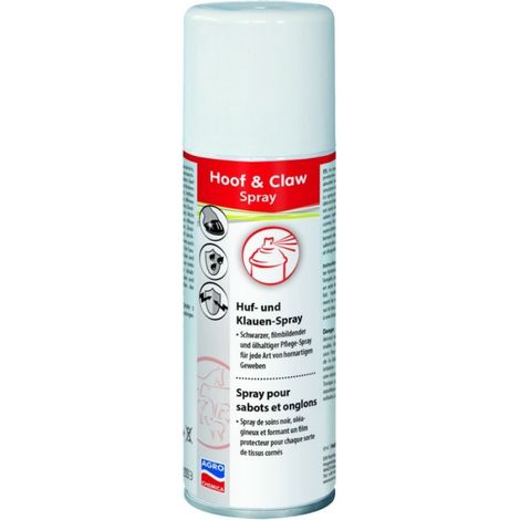 Spray Curativo Oleoso Nero per Unghie, Zoccoli e Corna 200ml KERBL