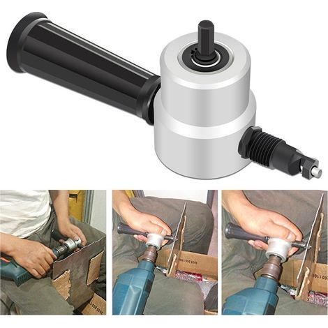 YT-160A Doppelkopf-Nibbler mit Metallkoffer, Bohrzubehör, Blechschneider