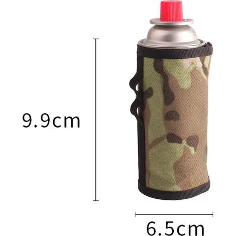 Housse de protection pour bidon d'essence de camping, manchon tactique pour bouteille de carburant, housse de protection antichute pour bidon d'essence de camping, réchauds portables (1/5)