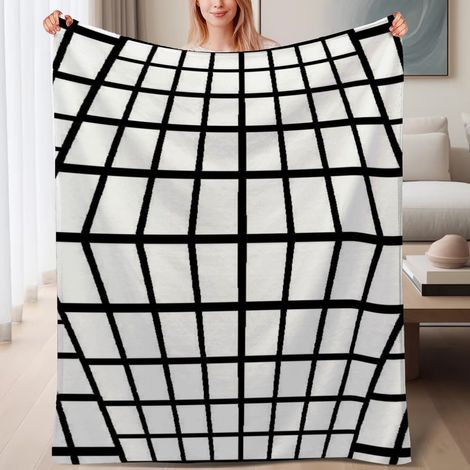 Couverture de lit en polaire, couverture légère et cosy en microfibre chaude pour le printemps, décoration intérieure, cadeau pour femmes hommes, 6080 pouces (1/4)