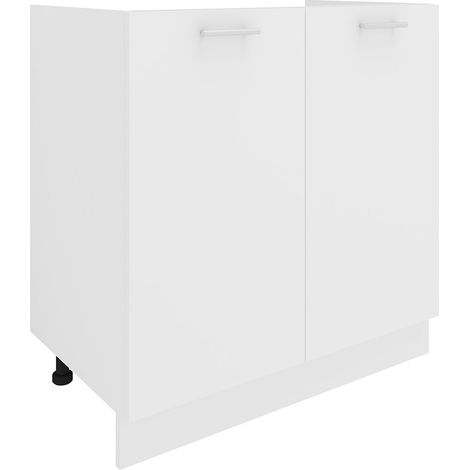 Spülenschrank Küche Breite 80 cm Esilo (1/5)