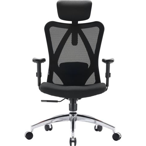 Bürostuhl / Drehstuhl M18-M148 Stoff / Netzstoff schwarz Sihoo