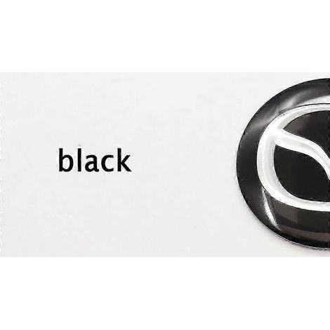 4 Stück 56-mm-Radnabenkappen mit Emblemen und Aufklebern für Mazda, langlebiges Auto-Dekorationszubehör (1/5)