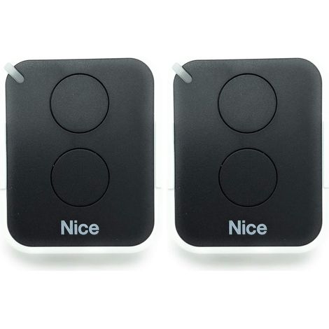 Pack de 2 télécommandes NICE Era-One ON2E – 2 canaux – Fréquence 433.92 MHz – Compatible motorisations portails et portes de garage – Installation rapide (1/4)