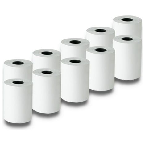 Rollos térmicos QOLTEC de 57 x 20 mm (10 unidades, sin BPS) (1/5)