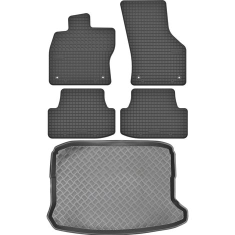 Juego de alfombrillas de goma para coche y maletero para Seat Ateca SUV a partir de 2016.