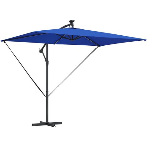 Parasol Azur 294 x 200 x 270 cm Polyester et Aluminium (1/5)