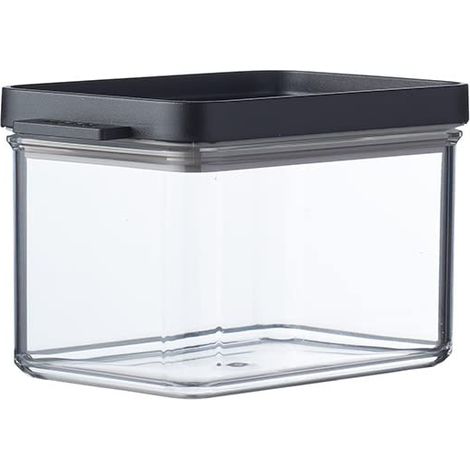 Barattolo di stoccaggio Mepal omnia rettangolare 700 ml - nero (1/4)