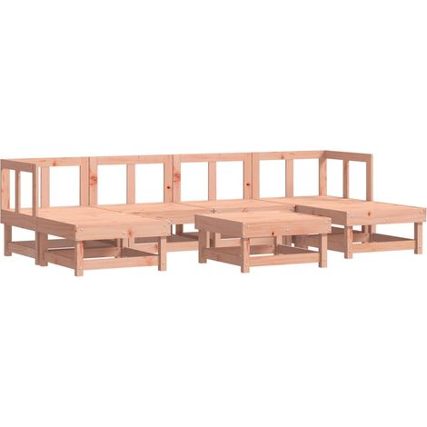 Maison Exclusive - Set Salotto da Giardino 7 pz in Legno Massello di Douglas (1/5)