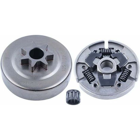 325 7 Dents Tambour d'embrayage Pignon de chaîne Kit de roulement de Cage de Jante pour Stihl MS250 MS230 MS210 025 023 021 Pièces de tronçonneuse (1/4)