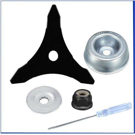 – Lame de débroussailleuse 3 dents 12 pouces – Compatible modèles Echo – Performance efficace pour débroussaillage et entretien jardin (1/5)