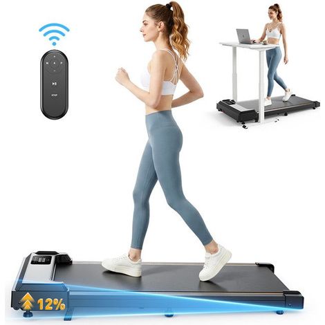 Laufband-KZYNTH Laufband-Fitness-Neigung 1-12 %-Geschwindigkeit von 1 bis 6 km/h-Motor mit 2,5 PS-120KG-Mit APP-Für Zuhause (1/5)