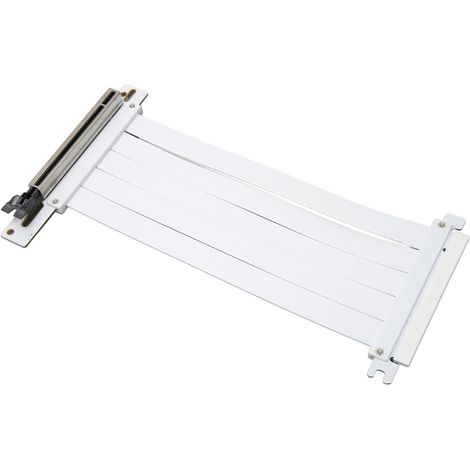 30 cm langes PCIe 4.0 x16-Verlängerungskabel mit 90-Grad-Stecker, EMI-Abschirmung, kompatibel mit NVIDIA RTX 3090/3080/3070 Grafikkarten (1/5)