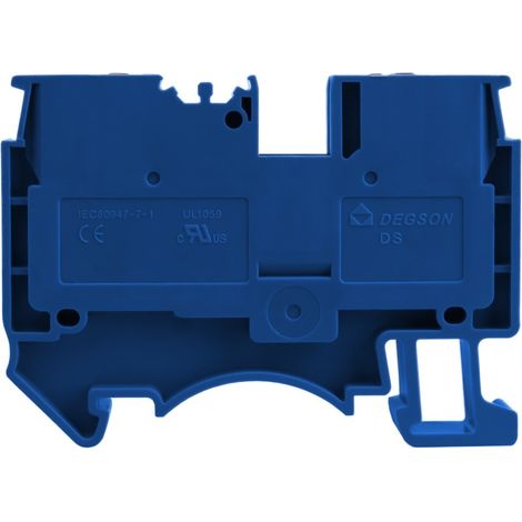 Morsettiera blu da 6 mm² 1P UL 5637 (1/3)