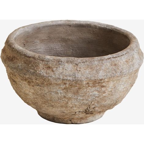 Sklum – Bol décoratif en terre cuite Ø15 cm – Marron pierre – Finition artisanale – Résistant aux variations de température (1/5)