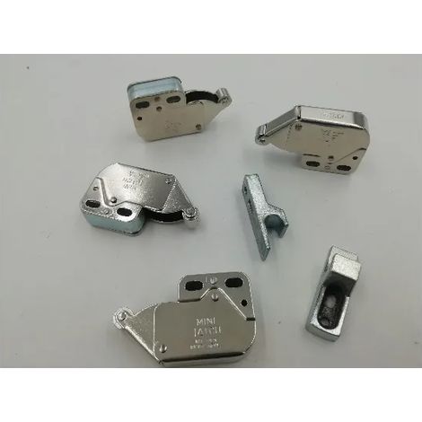 CHIUSURA MINI LATCH ART. 188 NICHEL ALL.METAL 300' (1/2)