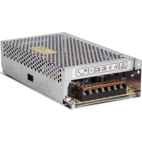 Alimentatore stabilizzato switching 24V per luci e illuminazione LED - 5A (1/5)