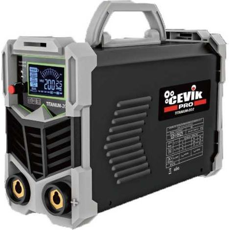 Soldador inverter pro mma 160 amperios ce-titanium162 CEVIK