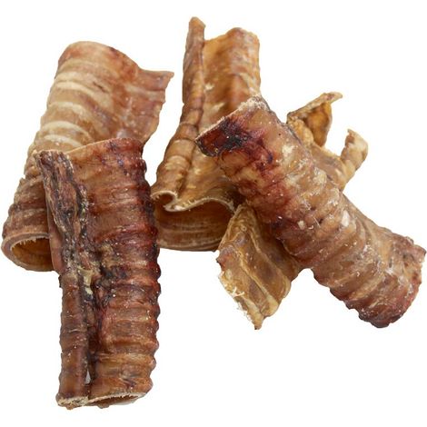 Croci Niki Natural Barf - Trachea di bovino essiccata, snack per cani naturale, ideale per Dieta Barf, 200g (1/3)