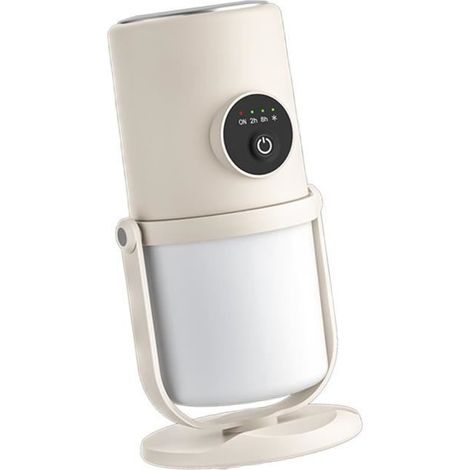 Tisch-Luftbefeuchter – 1 Stück – Kunststoff – USB-aufladbar – Dauer- und Intervallbetrieb – Wohnzimmer, Schlafzimmer, Auto – 300 ml (1/4)