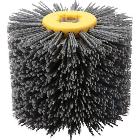 100mm Deburring, Abrasive Roller, Abrasive Wire, Wire Brush, Round Wheel, Grinding Polishing Head, Furniture Tool, Grinder, Carving (1/5)