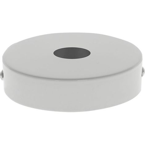 Florón interlusa accesorio metálico 10x2.5cm blanco