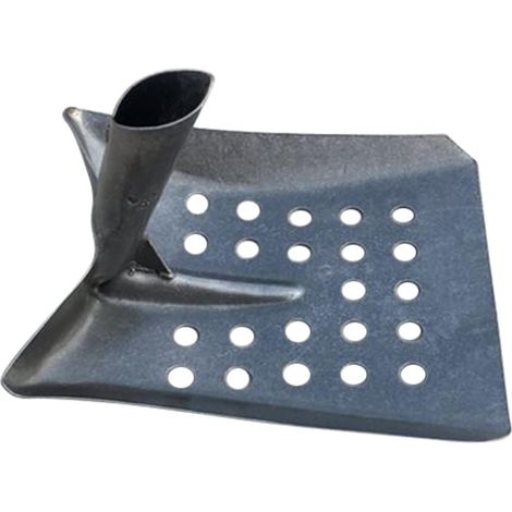 Pelle de nettoyage en métal pour ferme, tamis à litière, grattoir à volaille, fumier de volaille, pelle sous-marine, outils de nettoyage des canaux, pelle à sable, pelle d'évacuation (carrée) (1/5)