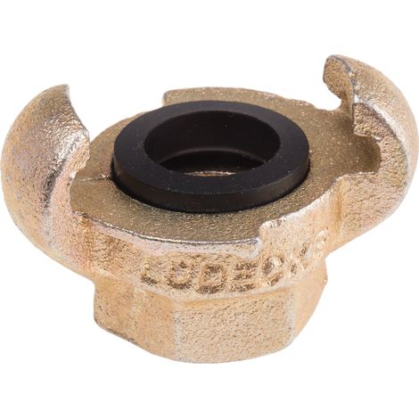 Raccord rapide pneumatique RS PRO, Filetage vers Femelle G 3/4 Femelle 3/4pouces Adaptateur chargeur en Fer ( Prix pour 1 ) (1/2)