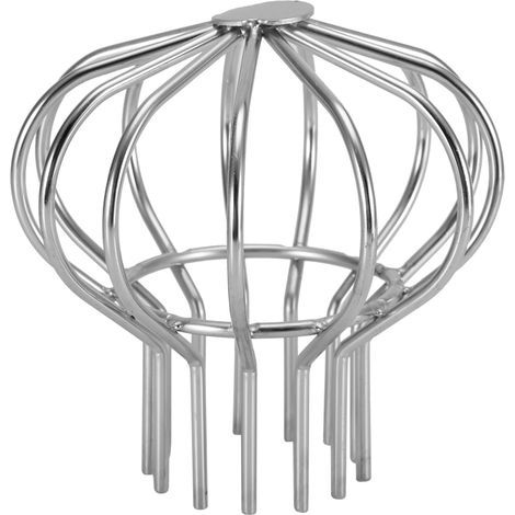 Stainless steel anti-blocking roof drainage pipe flooring for indoor use in yards (75mm tube) (1/5)