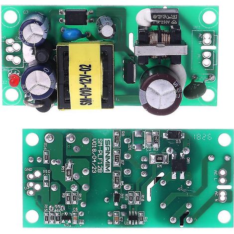 Module de circuit imprimé pour alimentation à découpage 12 V 1 A à faible ondulation, à monter soi-même (1/4)