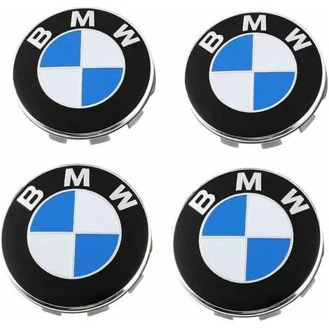 Piece Car Hub Caps for BMW 68mm Rim Center Caps Wheel Center Badge Accessories Shape Decoration (1/5)