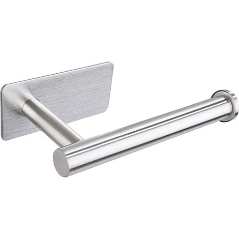 Porte-rouleau de papier toilette Support mural autocollant Décoration moderne , rangement pour salle (1/5)