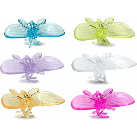 30 pcs Orchidée papillon Clips, clips pour plantes, jardin support Clips mignon Fleur Clips (1/5)