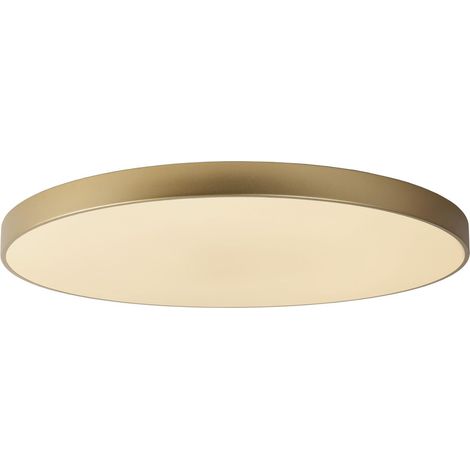 Plafonnier - Ø 80 cm - LED Dim. - 1x80W 2700K - 3 StepDim - Or Mat/Laiton (1/5)