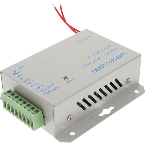 Contrôle De L'alimentation 12v 3a Alimentation Contrôle D'accès Alimentation Pour Contrôle D'accès De Porte 12v3a Dédié (1/5)