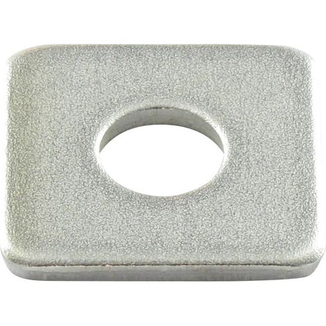 Rondelle carrée pour construction bois 26X80X6 Acier zingué (1/2)