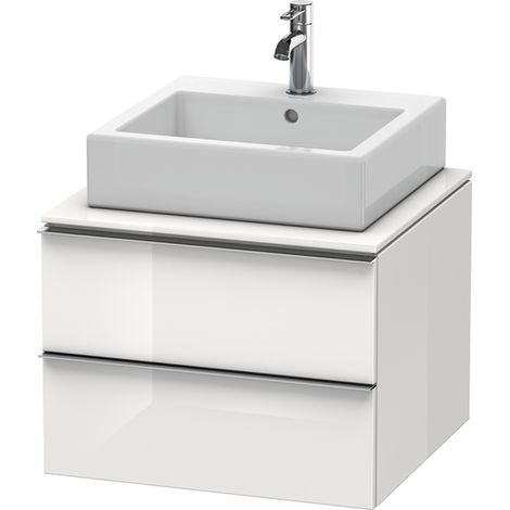 Duravit Happy D.2 Unità Vanity per console 600mm 6300, 2 cassettiera, Colore (anteriore/corpo): quercia cashmere impiallacciato in vero legno - H2630001111 (1/2)