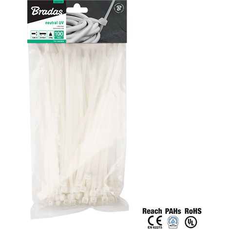 Bradas TS1146160N presilla Transparente 100 pieza(s) (1/2)
